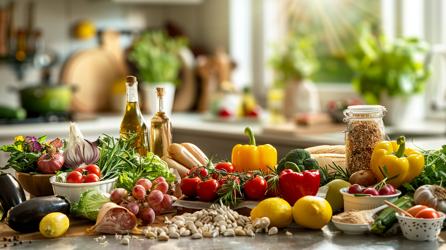 Люди різного віку готують здорову їжу разом